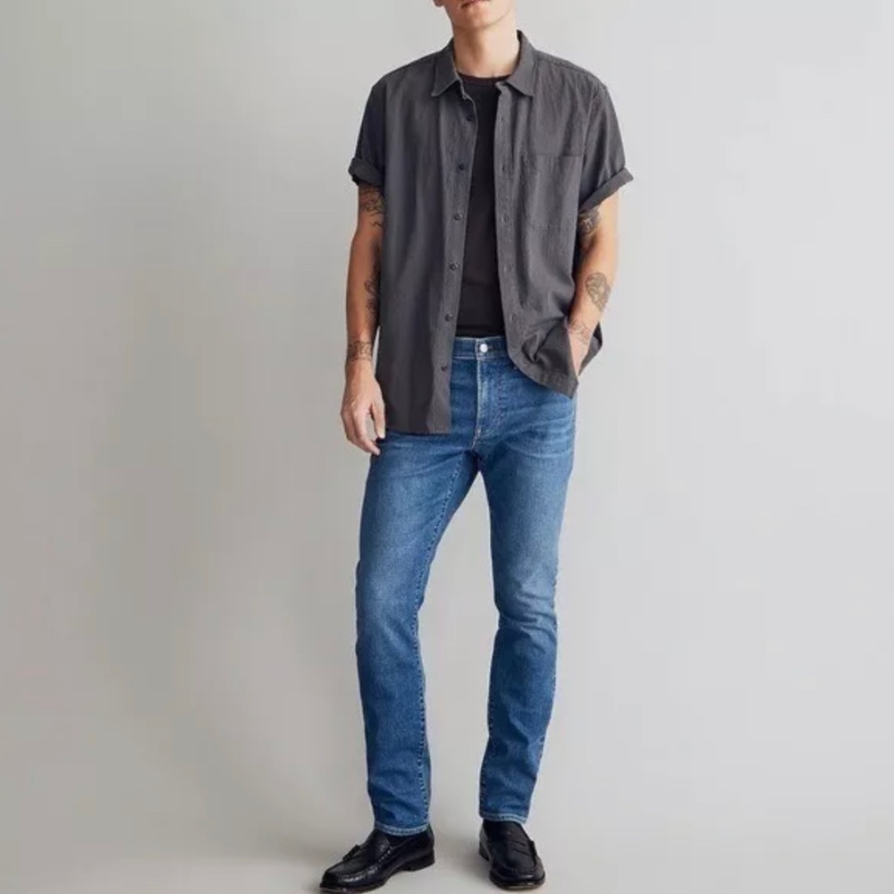 MADEWELL Athletic Slim Jeans Blue COOLMAX® Denim Edition 28/30 NG308